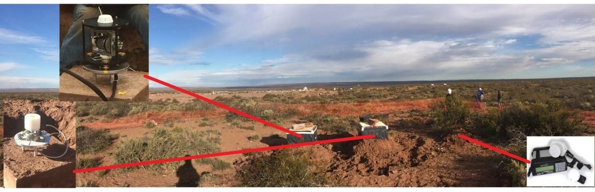 Het automatisch geomagnetisch observatorium van het KMI in Argentinië bestaat uit 3 geomagnetische instrumenten: een proton magnetometer, een vectoriële magnetomer en een Gyrodif, automatische DIFlux om de vectoriële calibratie te automatiseren). De verwerking van de gegeven is geautomatiseerd alsook de satelliettransmisse van gegevens in realtime tot het Geofysisch Centrum van het KMI.
